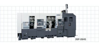 日本大隈卧式双三架数控车床3SP 系列